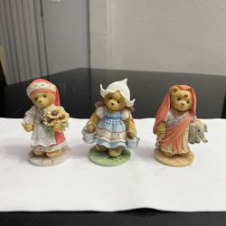 Cherished Teddies Bundle of three