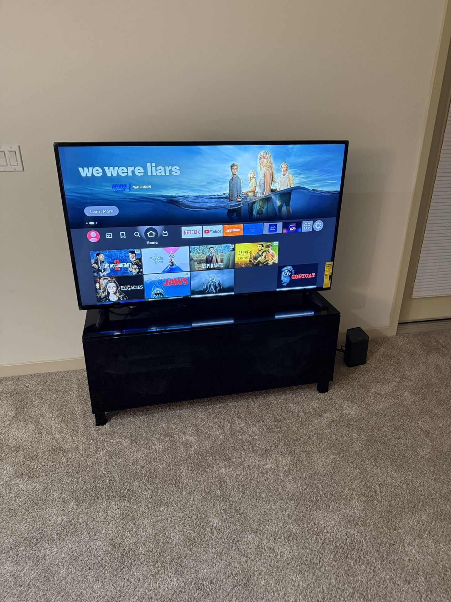 55’ Insignia Smart TV With Stand