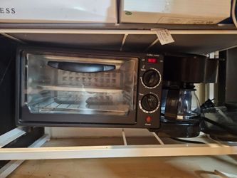Toaster Oven with Coffee Maker