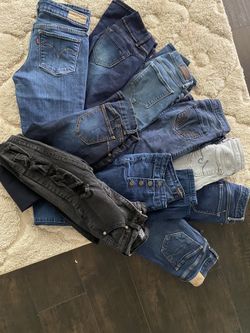 base valor Adaptado Pantalón de mujer talla 0 -7 todo x $60 Obo $8 pieza( A&F /Hollister & $10  Girls jeans sizes 0-7 $75 bundle or $8 each (Levis Hollister / A&F $10) for  Sale in Orlando, FL - OfferUp