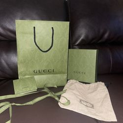 Authentic Gucci Shopping Bag 