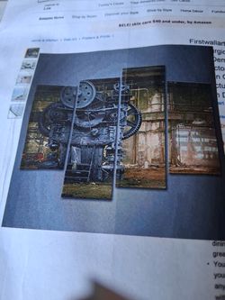 First walmart wall art metallurgical firm waiting for demolition machine