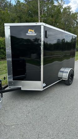 NEW 2026 6x10 SA ENCLOSURE TRAILER