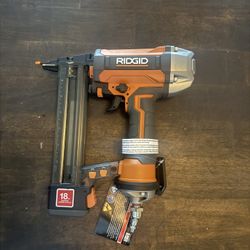 RIDGID Pneumatic 18-Gauge 1-1/2 in. Finish Stapler