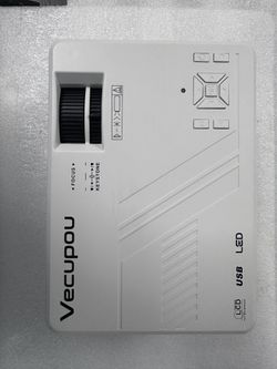 Vecupou smart 1080 HD projector - sponsored