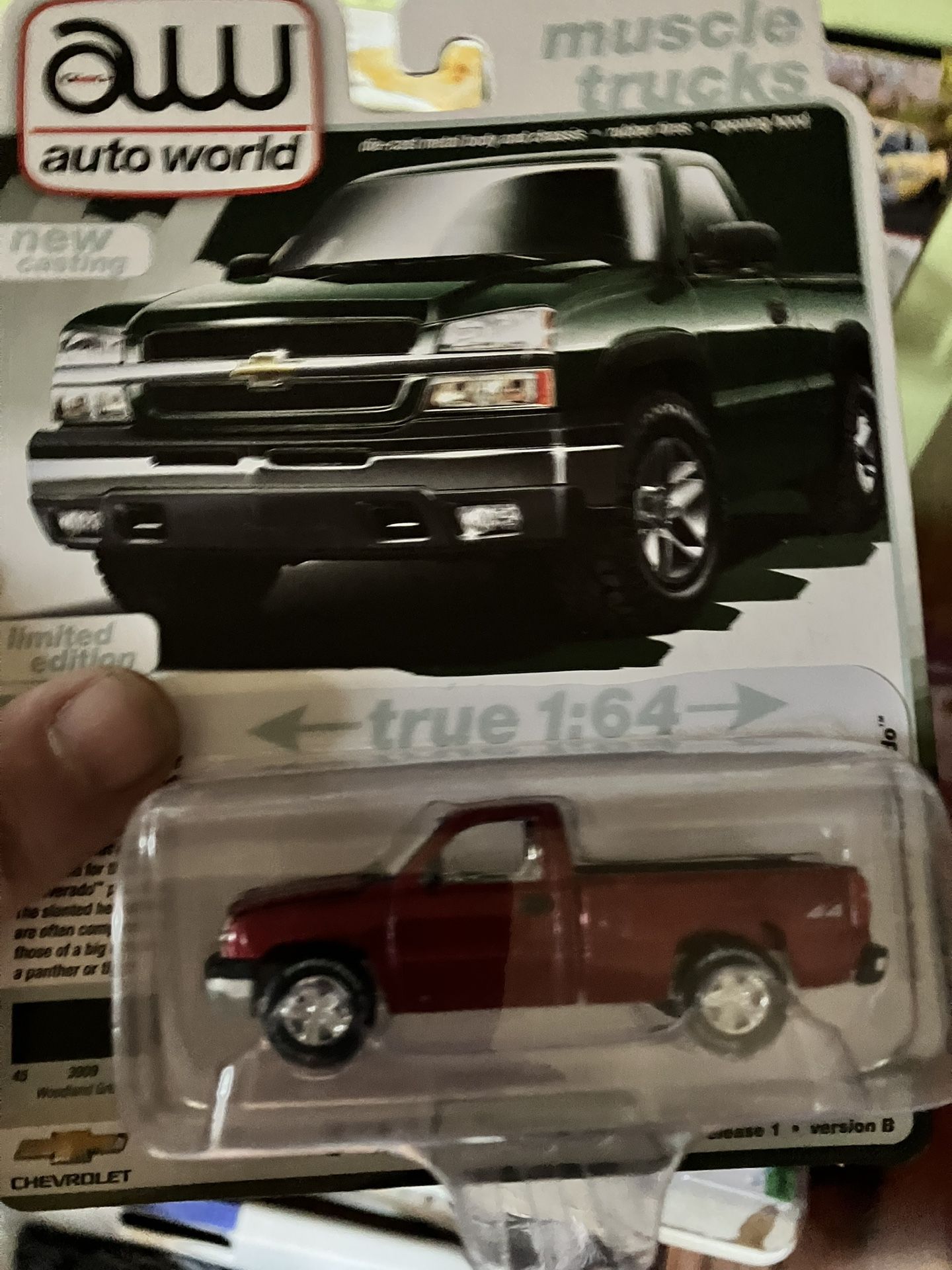 Ultra red Autoworld 2003 Chevy