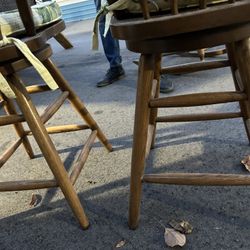 Wood Bar Stools