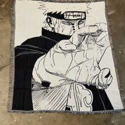 Naruto Pain Anime Woven Tapestry/Blanket/Rug
