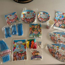 Cocomelon Birthday Decorations/supplies 