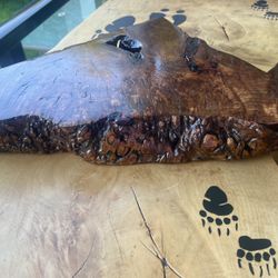 Finished LIVE EDGE PROJECT TABLE