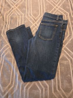 Dark Wash Denim Jeans Wonder Nation Straight Size 14 boys