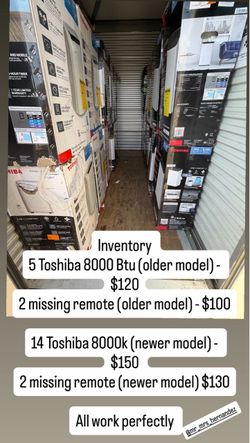 Toshiba 8000 BTU Portable Air Conditioner