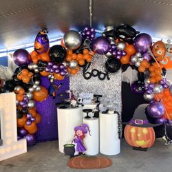 Backdrop AnBalloon Setup