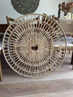 Woven Ratan Wall Decor