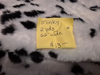 Minky fabric