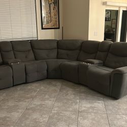 Grey Sectional Couch