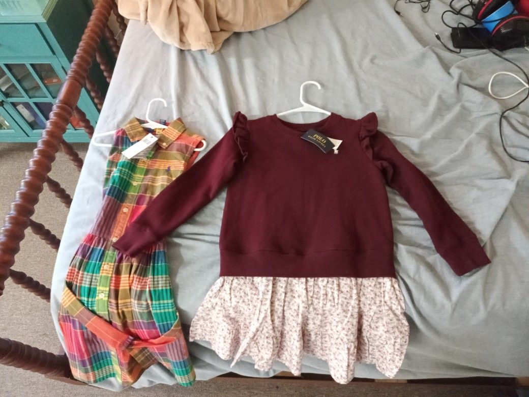Ralph Lauren Girls Dresses Sizes 8-10