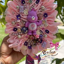 Cepillo Decorado Personaje Al Gusto Manden Mensajito Para Aser El Suyo Trabjo Los Espejos Decorados También 