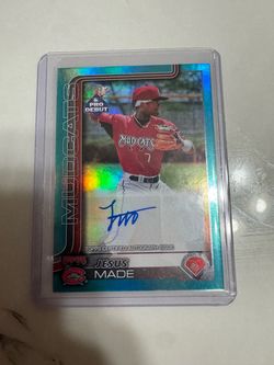 Topps Pro Debut Jesus Made Certified Autograph Card