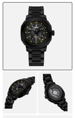 FENDI SELLERIA AUTOMATIC GMT WATCH F(contact info removed)00. $888.88