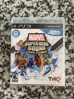 Marvel Super Hero Squad Comic Combat Playstation 3 Game PS3 CIB With Manual