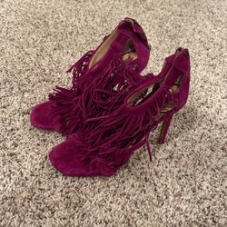 Steve Madden Fringe Heels 