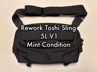 Rework Toshi Sling 5L V1 crossbody bag backpack | Mint Condition