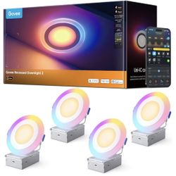 Govee Smart Recessed Lighting Series 2, (4 inch)