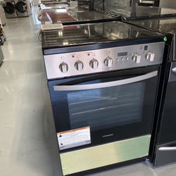 Frigidaire Stainless Steel 24” Freestanding Electric Range 