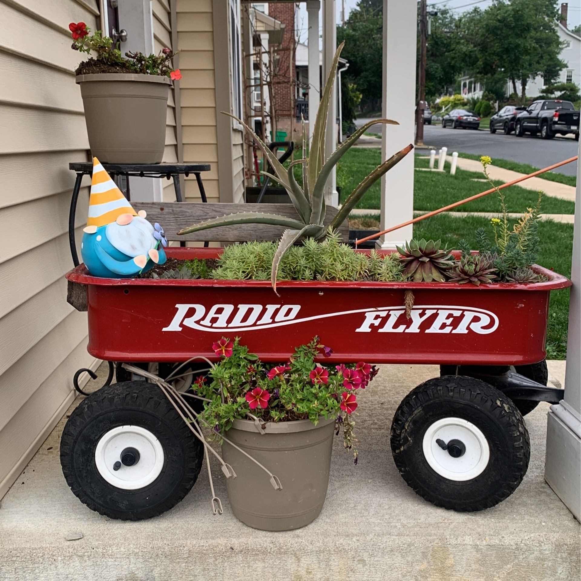 Real Radio Flyer Planter!