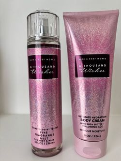 Bath & Body Works A Thousand Wishes Mist & Cream Set