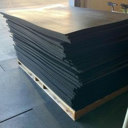 NEW Gym Mats 4ft X 6ft Rubber Flooring HEAVY DUTY Horse Stall Mats For Home Gym Exercise Pads Fitness Tiles 
