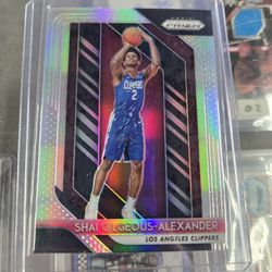  Shai Gilgeous- Alexander  Silver Rookie 