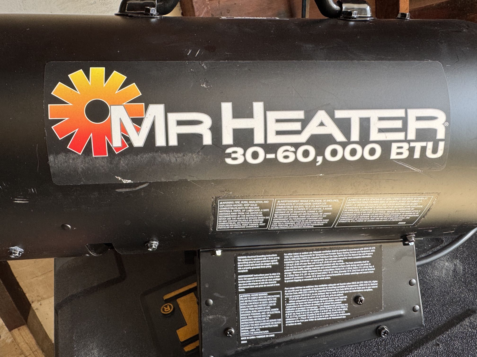 Mr. Heater 30-60K BTU Torpedo Heater