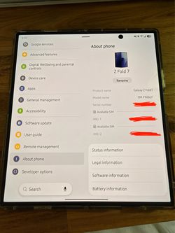 Samsung Galaxy Fold7 512 GB Unlock