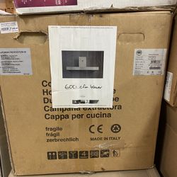 Bertazzoni Professional Series  K36CONX14 36 Inch Wall Mount Chimney Range Hood with 600 CFM Internal Blower