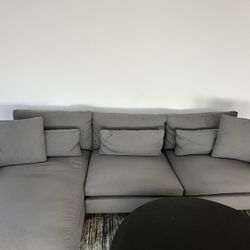 West Elm Sectional Couch 