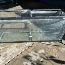 2 LARGE FISH TANKS