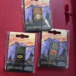Lord Of The Rings Enamel Pins
