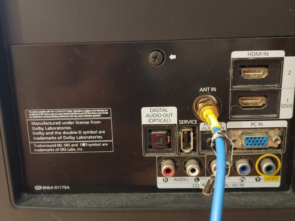 40 in. Samsung LCD TV
