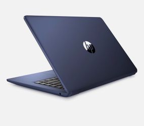 HP Stream 14" HD BrightView Laptop, Intel Celeron N4120 Processor, 8GB RAM, 64GB SSD, Intel HD Graphics, 720p Webcam, 1 Year Office 365, Blue, Windows