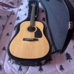 Fender Acoustic Guitar DG-60 Nat-DS-VS Classic Design with Case