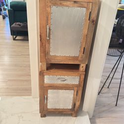 Metal | Wood End tables/ Night stands 
