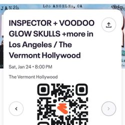  "Inspector Live" Tickets