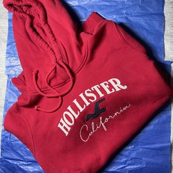 Red Hollister hoodie