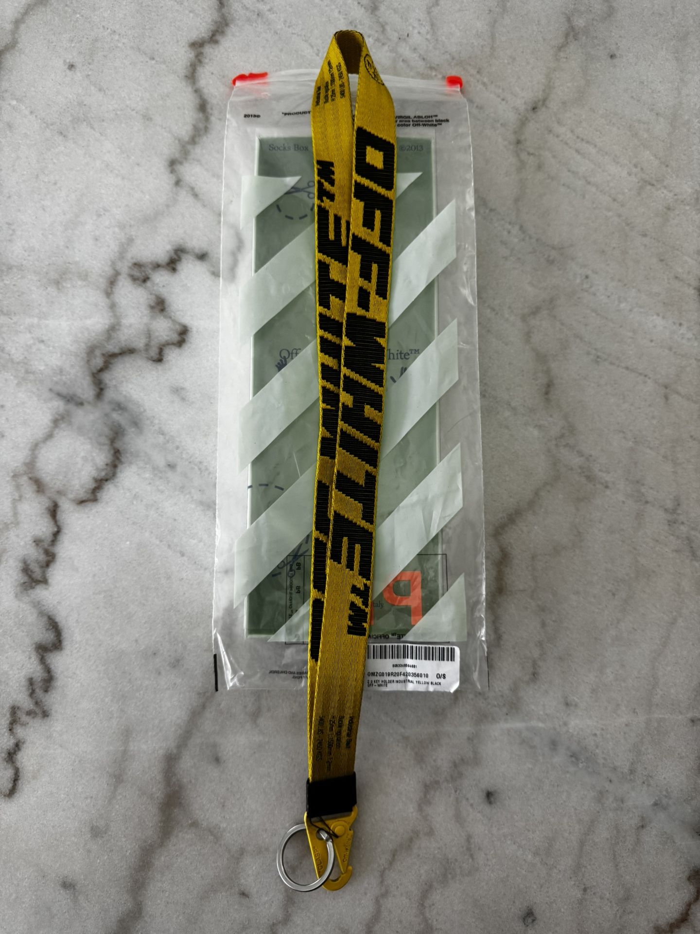 Off-White 2.0 Industrial Key Ring Necklace