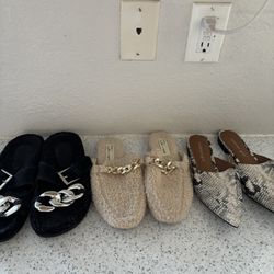 Slip On Shoes $5 Each Pair Size 6 1/2