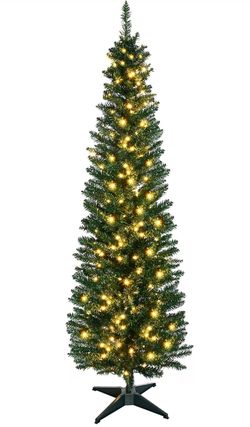 ARBOL DE NAVIDAD CON 200 LUCES LED/ CHRISTMAS  TREE  200 LIGHTS