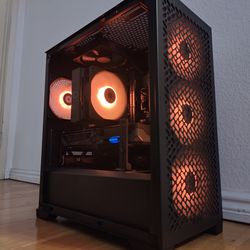 Stunning AMD Gaming PC:  Ryzen 5 7600 + RX 9060 XT 8GB  + 16GB DDR5