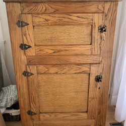 Antique Refrigerator Locker 
